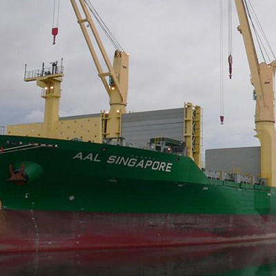 MV AAL SINGAPORE轮施工对比方案